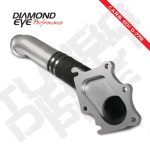 GMC 2500 Performance Exhaust - Diamond Eye Performance - Turbo-Direct 3in AL - `01-`04